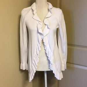 Lilly Pulitzer ruffled sweater